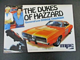 Mpc 1/25 Scale The Dukes Of Hazzard General Lee Dodge Charge Model Kit Nib