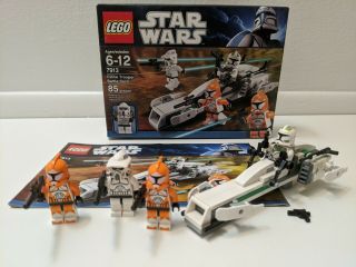Lego Star Wars Clone Trooper Battle Pack (7913) 100 Complete,  Box