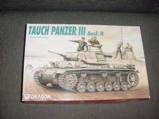 Dragon Tauch Panzer Iii Ausf.  H Model Kit 1/35 Scale