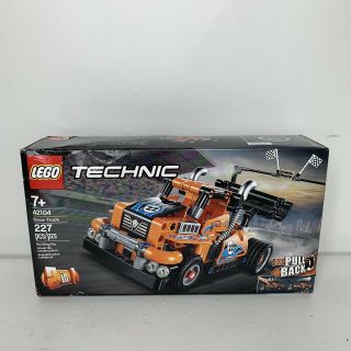 Lego Technic Race Truck 42104 Pull - Back Model Truck Building Kit,  2020