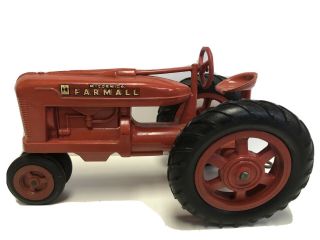 Ih Farmall Mccormick Deering Toy Farm Tractor,  Plastic Made By Product Miniature