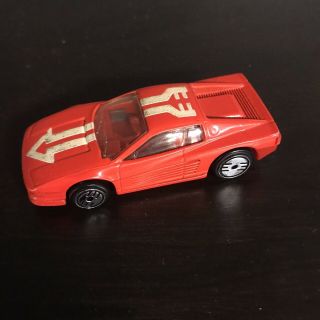 Rare Vintage 1986 Mattel Hot Wheels Red Ferrari Testarossa Loose