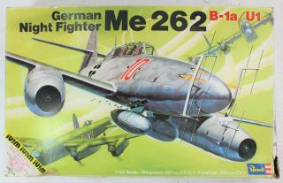 Revell Messerschmitt Me 262 B - 1a/u1 German Night Fighter 1/32 Scale Model H - 275