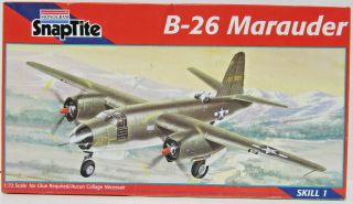 Monogram B - 26 Marauder Snap Tite 1/72 Scale