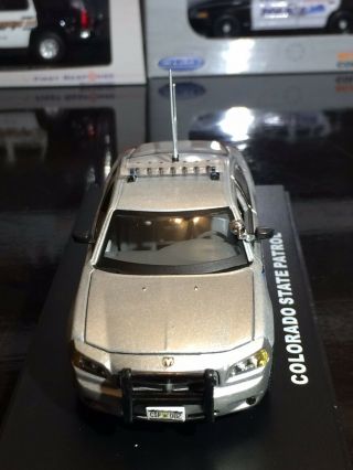 1/43 First Response Colorado State Patrol Dodge Charger Police Diecast Car 2 3