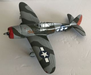Diecast Plane P - 47 Thunderbolt Die Cast Prop Ww Ii Military Plane