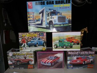 Revell And Amt Model Cars Your Choice Vintage