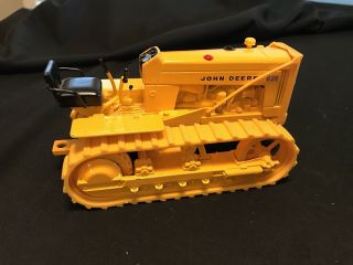 ERTL John Deere Items: 430 Crawler And 850C Bulldozer W/pull Behind Scraper 2