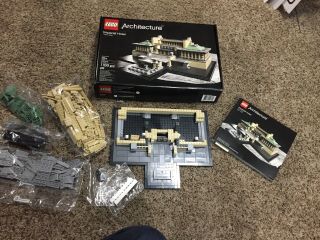 Lego Architecture Imperial Hotel 21017 Incomplete