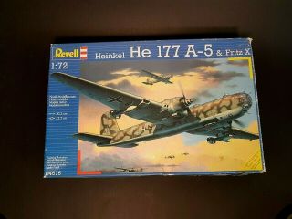 Heinkel He - 177 A - 5 & Fritz X 1/72 - Revell