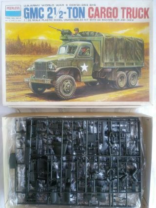 1978 Peerless 3514 Gmc 2 1/2 Ton Cargo Truck - 1/35 Scale Kit - No Decals