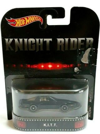 Mattel Hot Wheels Retro Entertainment Knight Rider Kitt 1:64 (2016)