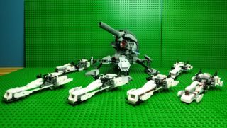 Lego Star Wars Clone Trooper Speders And Droid Cannon