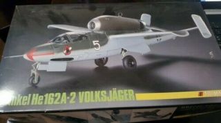 Trimaster Heinkel He162a - 2 Volksjager Model Kit 1/48 Scale Photo Etch Wwii Plane