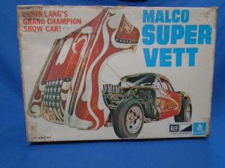 Vintage Mpc Malco Vett 1/25 Model Parts