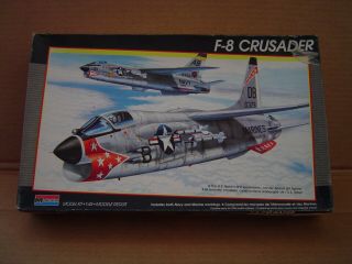 Monogram 1:48 Scale F - 8 Crusader Model Kit 5826 Parts