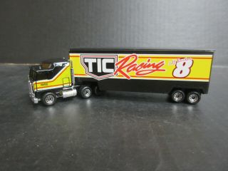 1992 Matchbox Star Transporter - 8 Jeff Burton - Tic Racing