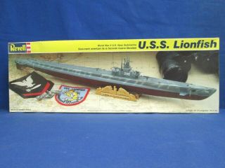 (g) Revell Uss Lionfish Submarine 1:220 Model Kit 5228