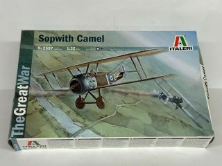 Italeri 1/32 Sopwith Camel,  Contents,  British Ww1 Fighter