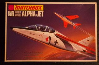 Vintage 1st Edition 1:72 Scale Matchbox Pk - 5 Dornier - Dassault Alpha Jet