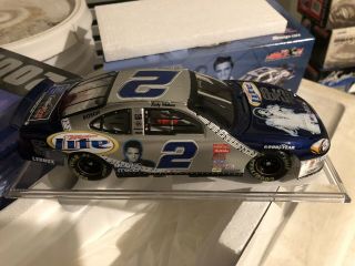 2002 Rusty Wallace Miller Lite Elvis 25th Anniversary Ford Taurus 1/24 Action