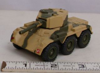 Corgi Saladin Armoured Car Military Model Six Wheel Desert Colors 1:50 906