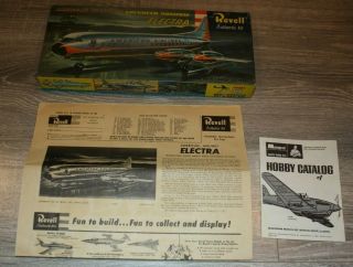 Box Only Revell American Airlines Lockheed Turboprop Electra Kit H - 255