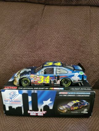 2011 David Gilliland 34 Hoh/stephen Siller Ford Fusion Lionel 1:24 Autographed