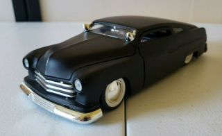 Jada Toys 1951 Mercury 1/24 Scale Diecast Car Matte Black