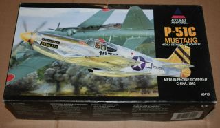 Accurate Miniatures P - 51c Mustang 1/48 Scale Plastic Model Kit