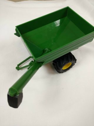 Ertl 1/16 John Deere Grain Wagon Harvester Hopper Grain Corn Toy Trailer Model