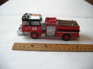 Corgi Chicago Fire Engine 35 Mack Cf Pumper Sample No Box 1/50 Scale