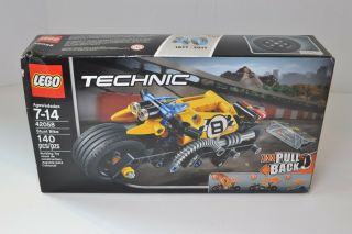 Lego Technic 42058 Stunt Bike Pull Back Action -,