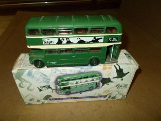 Beatles Corgi Routemaster Double Decker W/box - Trolley Bus Penny Lane