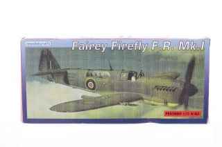 1/72 Modelcraft Fairey Firefly F.  R.  Mk.  I Model Kit 72 - 003