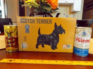 Itc Model Craft Scotch Terrier Scotty Dog Plastic Model Kit