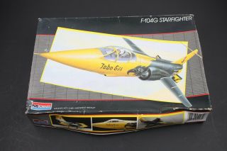 Monogram Classic 1/72 Scale Plastic Model Of F - 104g Starfighter With Decals For