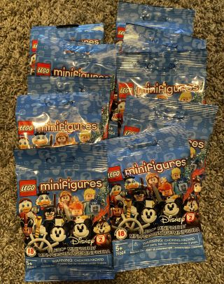 Lego Minifigures 71024 Disney Series 2 - 10 Random Bags