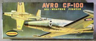 Aurora Approx 1/67 Avro Cf - 100 All Weather Vintage Plastic Kit Missing Parts