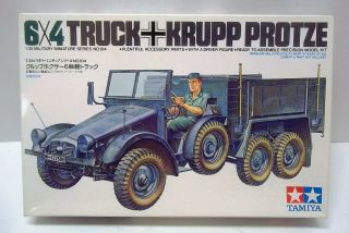 Kit - 1/35 German Krupp Protze 6x4 Truck By Tamiya 104