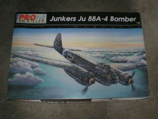 1/48 Scale Revell/monogram Pro Modeler Ju - 88 A - 4