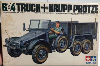 Tamiya 6x4 Truck Krupp Protze 1/35 Nib Model Kit ‘sullys Hobbies’