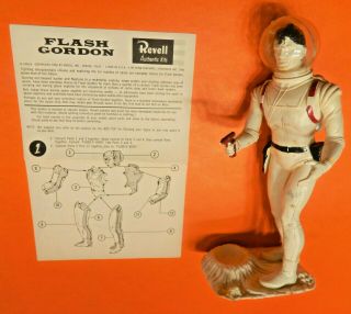 Revell Flash Gordon Martian Model Kit Built Incomplete Instructions