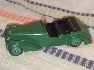 Dinky Toys Meccano Ltd.  Made in England Alvis Tourer 38D 1940 ' s 2