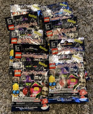 Lego Minifigures 71010 Monsters Series 14 - 10 Random Bags