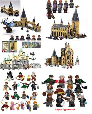 Legoe Harry Potter Building Block Set Hogwarts Castle Minifigure Ron Dumbledore