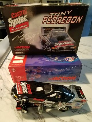 Action 1:24 Scale Nhra Tony Pedregon 2001 Mustang Funny Car Champion