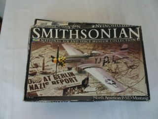 Revell Smithsonian Series P - 51d Mustang Model Kit 1:32 Scale Partial Built