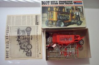 Vintage 1967 Monogram Boot Hill Express Show Car Model Kit 6735 1/24 Scale