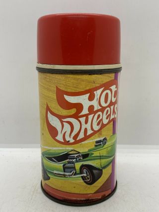 Vintage 1969 Mattel Toys Red Line Hot Wheels Twin Mill Toy Car 2804 Thermos